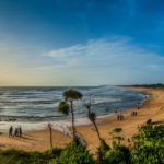 Candolim beach at Sunset. It is one of the best beaches in Goa