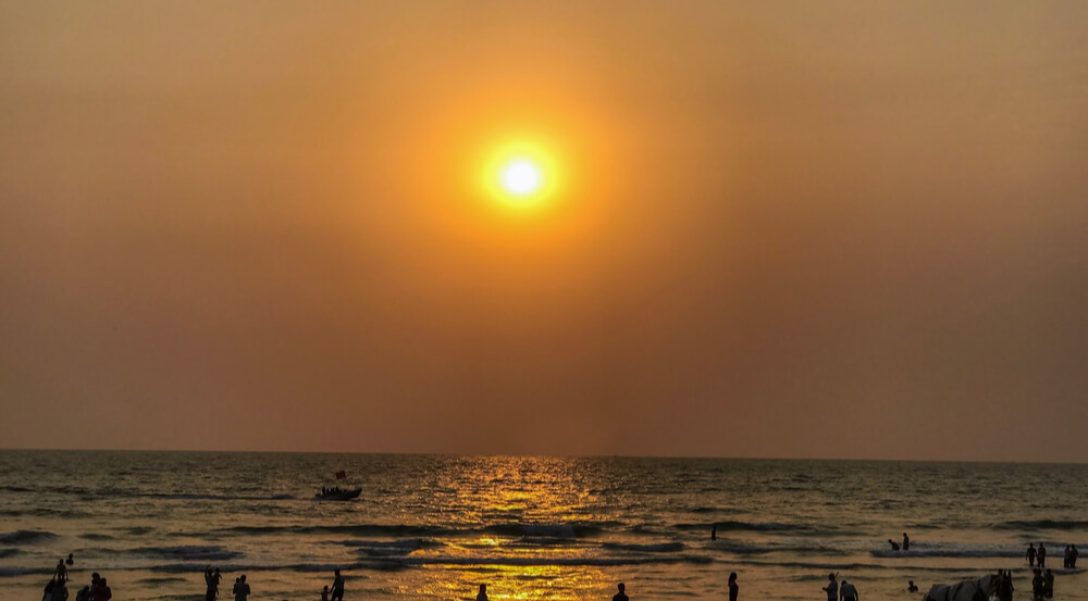 A beautiful beach at Ganpatipule -Ratnagiri (Maharashtra)